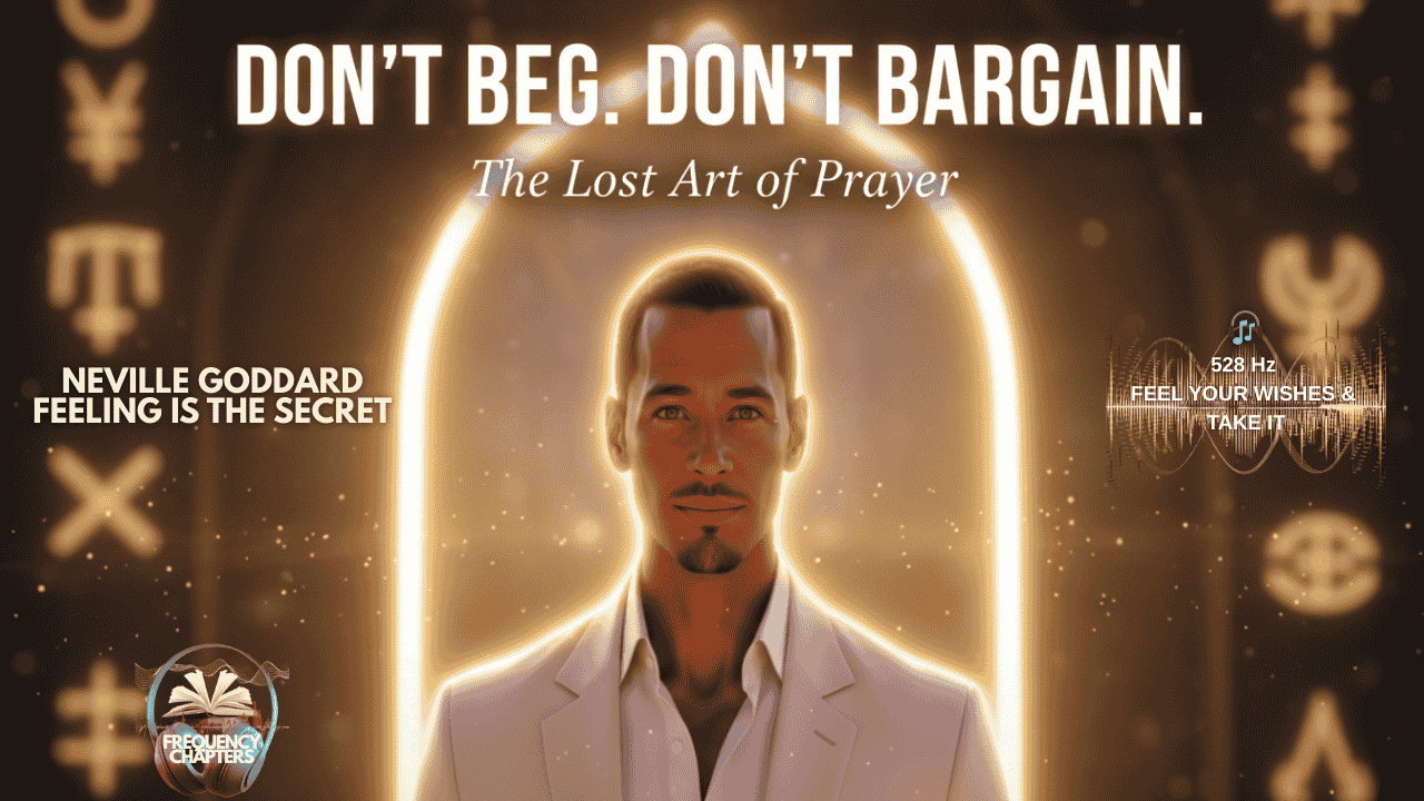 Don’t Beg. Don’t Bargain. The Lost Art of Prayer | The Feeling is the Secret Chapter 3