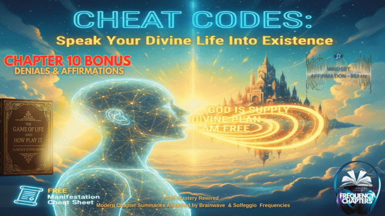 Manifestation CHEAT CODES: Speak Your Divine Life Into Existence – Game of Life Ch 10 Bonus